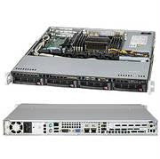 Supermicro SuperServer SYS-5017R-MTF LGA2011 350W 1U Rackmount Server Barebone System (Black)