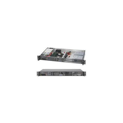 Supermicro SuperServer SYS-5018D-FN4T Intel Xeon D-1541 200W 1U Rackmount Server Barebone System (Black)