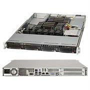 Supermicro SuperServer SYS-6017R-NTF Dual LGA2011 600W 1U Rackmount Server Barebone System (Black)