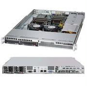 Supermicro SuperServer SYS-6017R-TDLRF Dual LGA2011 500W 1U Rackmount Server Barebone System (Black)