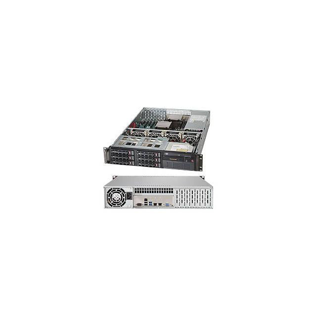 Supermicro SuperServer SYS-6028R-T Dual LGA2011 650W 2U Rackmount Server Barebone System (Black)