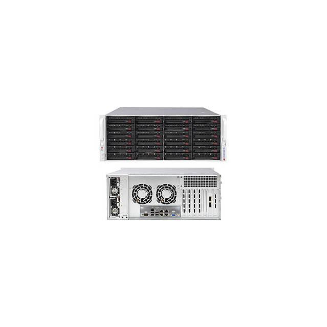 Supermicro SuperStorage Server SSG-6048R-E1CR24H Dual LGA2011 920W 4U Rackmount Server Barebone System (Black)