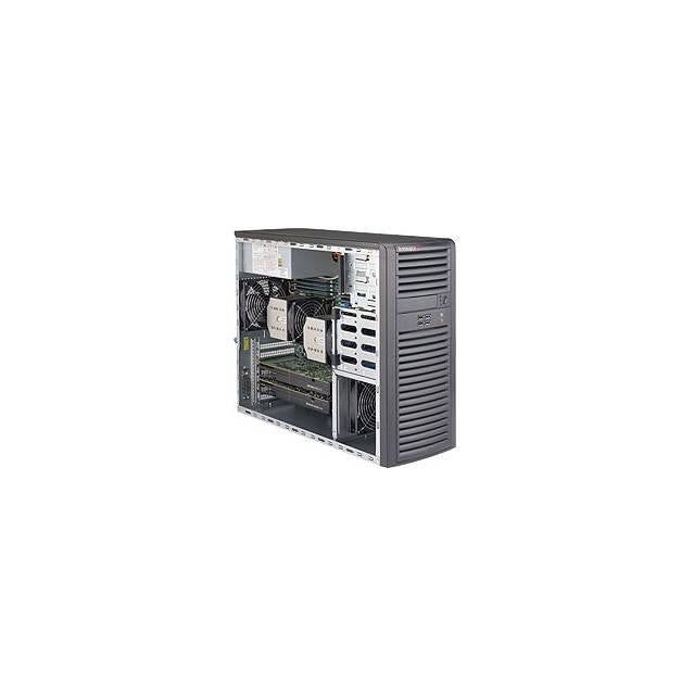 Supermicro SuperWorkstation SYS-7038A-I Dual LGA2011 900W Mid-Tower Workstation Barebone System (Black)