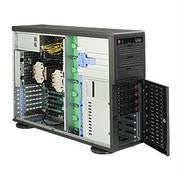 Supermicro SuperWorkstation SYS-7047A-T Dual LGA2011 1200W 4U Rackmount-Tower Workstation Barebone System (Black)