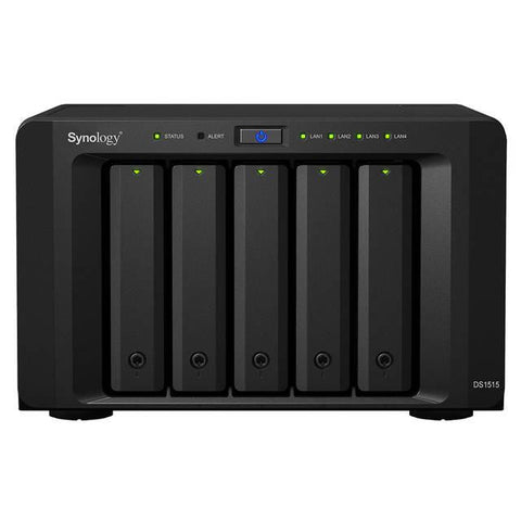 Synology DiskStation DS1515 High-performance 5-Bay Desktop NAS for Your Growing Needs