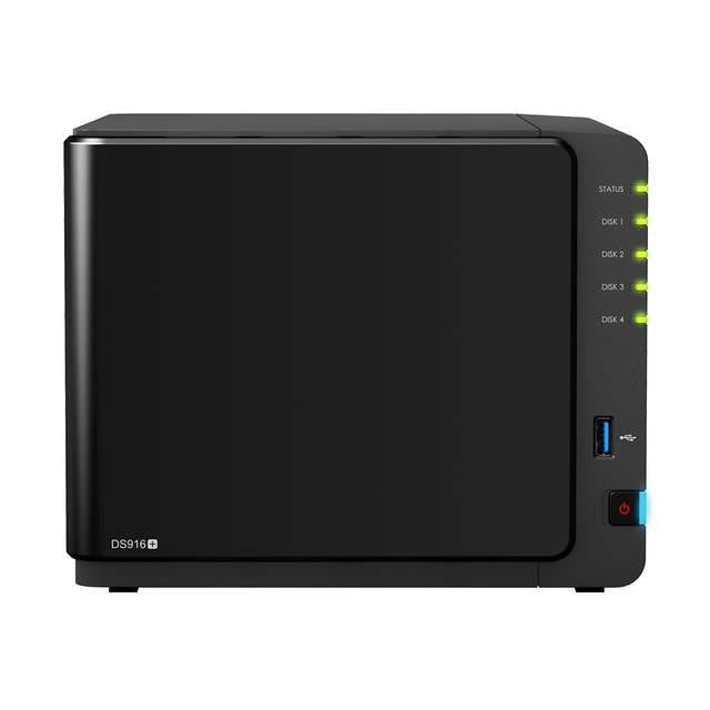 Synology DiskStation DS916+ (8GB) 4-Bay Desktop NAS for SMB