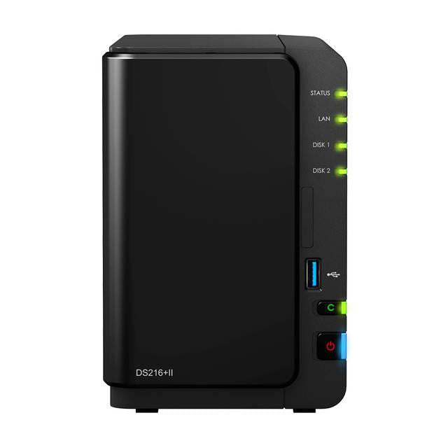 Synology DiskStation DS216+II 2-Bay Desktop NAS for Home&SOHO