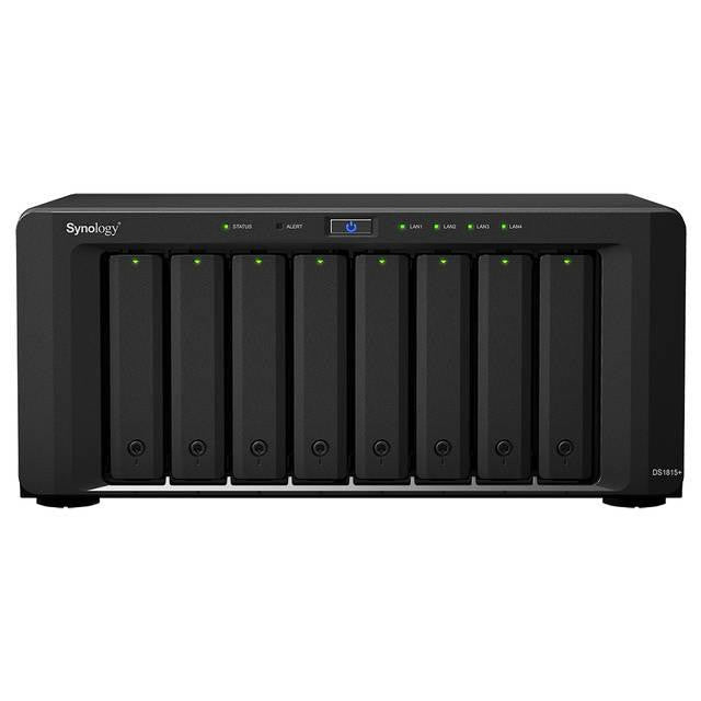 Synology DiskStation DS1815+ Ultra-performance 8-Bay Desktop NAS Optimized for Intensive Tasks and Encryption