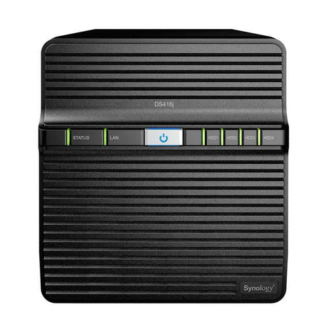 Synology DiskStation DS416J 4-Bay Desktop NAS for Home&Soho