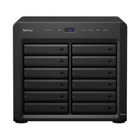 Synology DiskStation DS2415+ Ultra-performance 12-Bay Desktop NAS Optimized for Massive Storage and Encryption