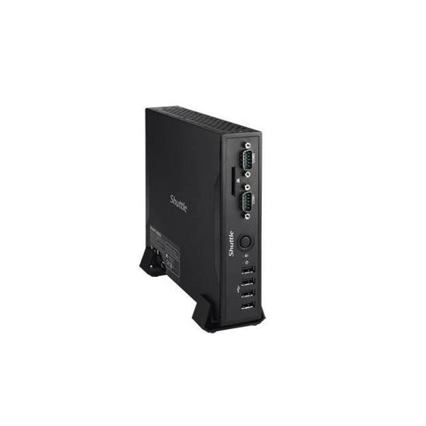 Shuttle DS437 Intel Celeron 1037U 1.8GHz- Intel NM70- DDR3- SATA3&USB3.0- A&V&2GbE- 65W Slim PC Barebone System