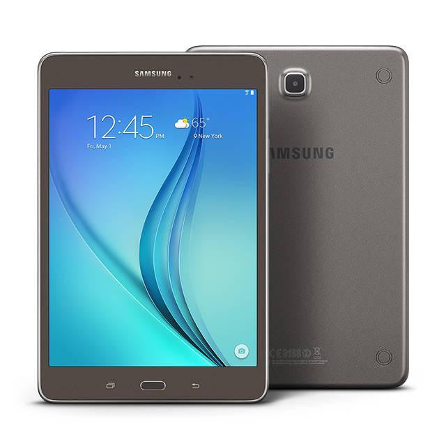 Samsung Galaxy Tab A SM-T350NZAAXAR 8.0 inch Qualcomm APQ 8016 1.2GHz- 16GB- Android 5.0 Lollipop Tablet (Smoky Titanium)