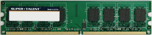 Super Talent DDR2-800 1GB-128x8 Hynix Chip Memory