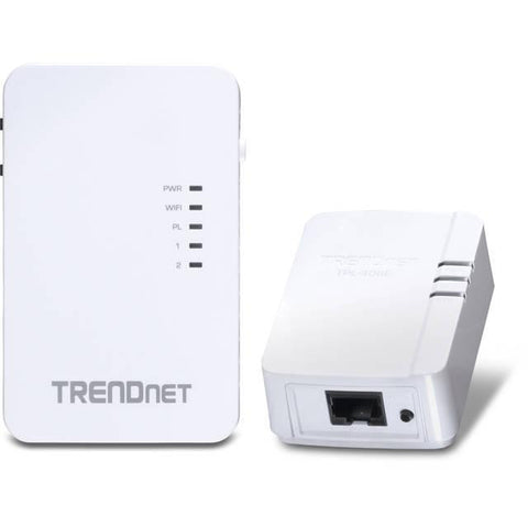 TRENDnet TPL-410APK AV500 Powerline Kit w- WiFi N Extender