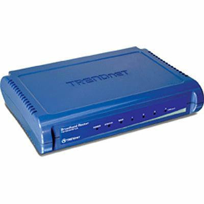 TRENDnet TW100-S4W1CA (Version G1.0R)  4-Port Broadband Router