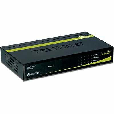 TRENDnet TEG-S50G 5-Port  Gigabit GREENnet Switch