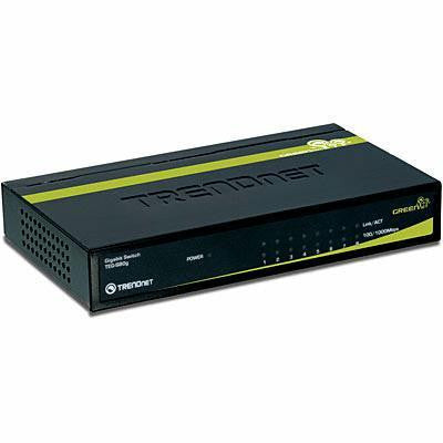 TRENDnet TEG-S80G 8-Port Gigabit GREENnet Switch