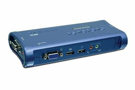 TRENDnet TK-409K 4-Port USB KVM Switch Kit w- Audio