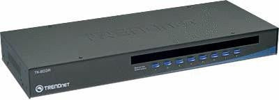 TRENDnet TK-803R 8-Port Rack Mount USB PS2 KVM Switch w-o Cable