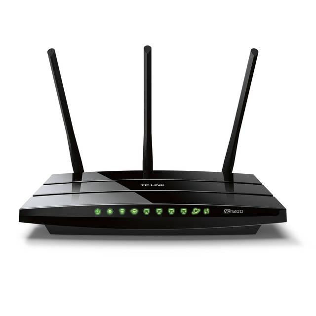 TP-Link ARCHER C5 AC1200 Wireless Dual Band Gigabit Router w- 3x 5dBi Antennas & 3x Internal Antennas