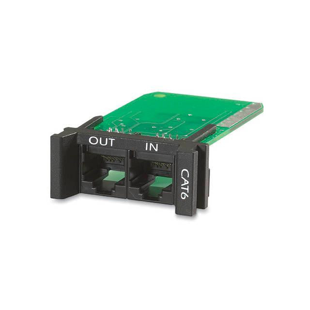 APC PNETR6 1U CAT6 or CAT5-5e Network Line Surge Protection Module w- PRM4 or PRM24 Chassis