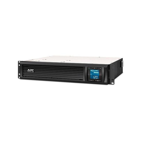 APC Smart-UPS SMC1000-2U 6-Outlet 600W-1000VA 120V LCD 2U Rackmount UPS System