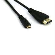 VCOM CG588-6FEET 6ft HDMI Male to Micro HDMI Male High Speed w- HDMI v1.4 (Black)