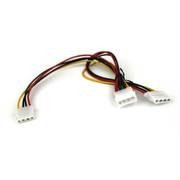 VCOM CE302 10inch 4Pin Molex Male to 2x 4Pin Molex Female Power Splitter Cable