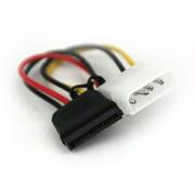 VCOM CE351 6inch 4Pin Molex Male to SATA  Power Cable