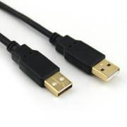 VCOM CU203G-B-6FEET 6ft USB 2.0 Type A Male to USB 2.0 Type A Male Cable (Black)