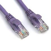 VCOM NP511-1-PURPLE 1ft Cat5e UTP Molded Patch Cable (Purple)