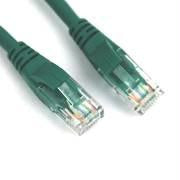 VCOM NP511-7-GREEN 7ft Cat5e UTP Molded Patch Cable (Green)