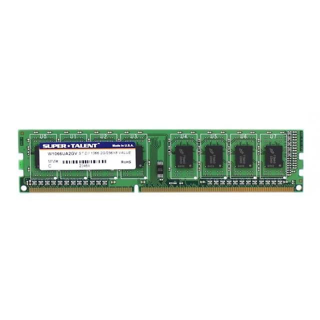 Super Talent DDR3-1066 2GB-256x8 CL7 Value Memory