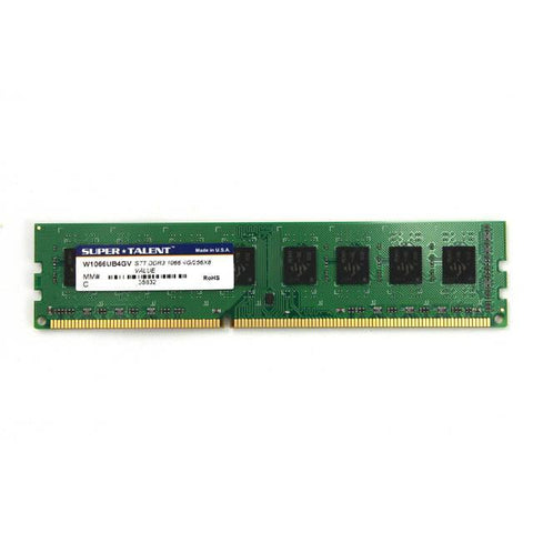 Super Talent DDR3-1066 4GB-256Mx8 CL7 Value Memory