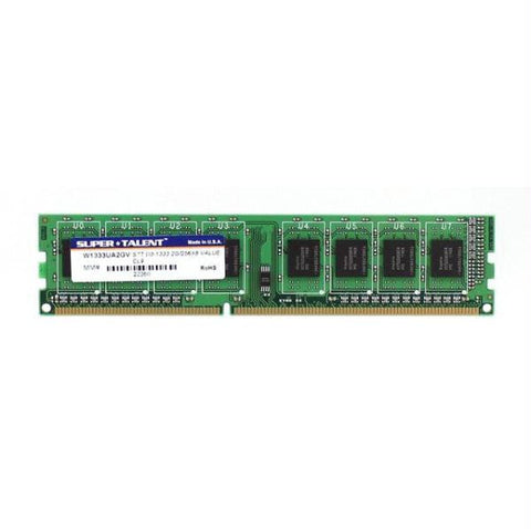 Super Talent DDR3-1333 2GB-256x8 CL9 Value Memory