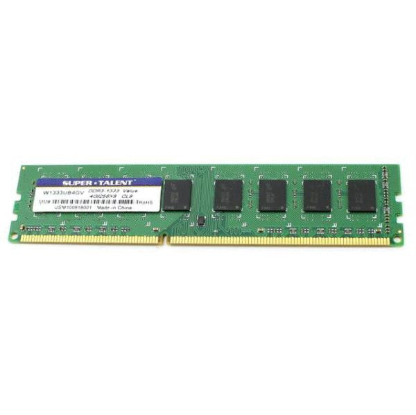 Super Talent DDR3-1333 4GB-256x8 Value Memory