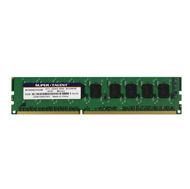 Super Talent DDR3-1600 2GB-256Mx72 ECC CL11 Micron Chip Server Memory