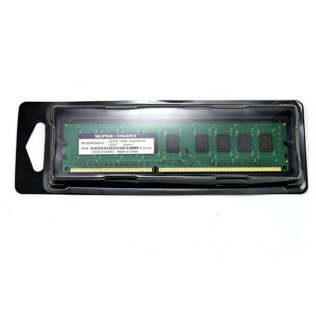 Super Talent DDR3-1600 4GB-256Mx8 ECC CL11 Hynix Chip Server Memory