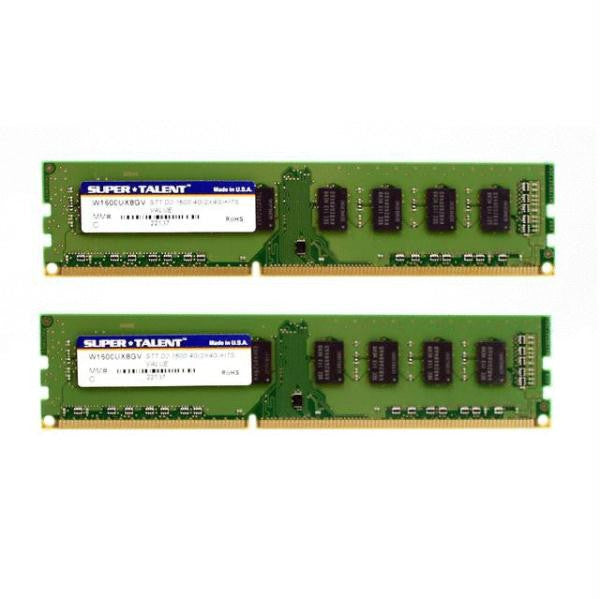 Super Talent DDR3-1600 8GB (2x 4GB) Dual Channel Value Memory Kit