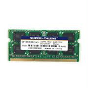 Super Talent DDR3-1600 SODIMM 8GB-512x8 CL11 Micron Chip Notebook Memory