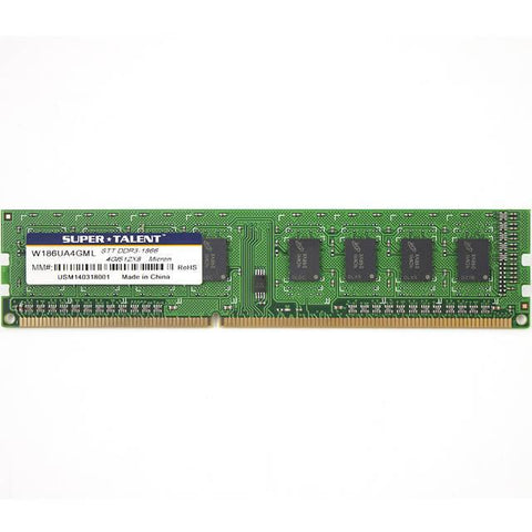 Super Talent DDR3L-1866 4GB-512Mx8 Micron Chip CL13 Memory