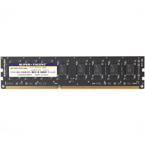 Super Talent DDR3-1866 8GB-512Mx8 Micron Chip CL13 Memory