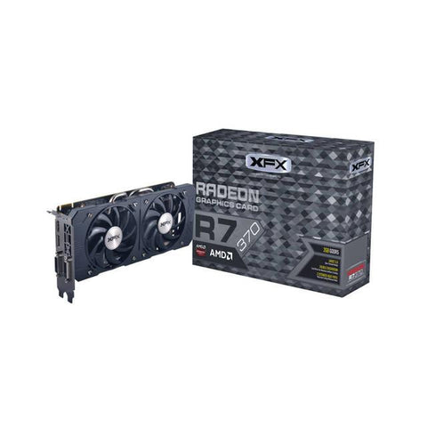 XFX AMD Radeon R7 370 2GB GDDR5 2DVI-HDMI-DisplayPort PCI-Express Video Card