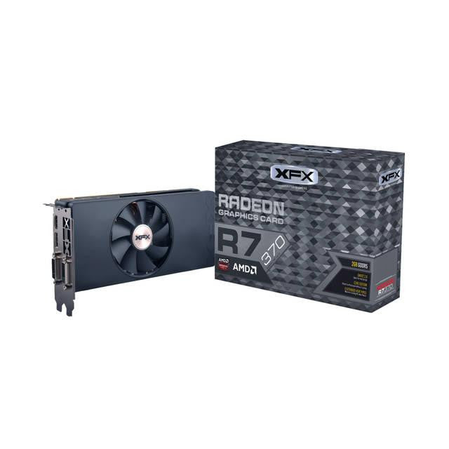 XFX AMD Radeon R7 370 2GB GDDR5 2DVI-HDMI-DisplayPort PCI-Express Video Card