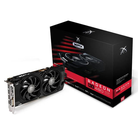 XFX AMD Radeon RX 480 RS 4GB GDDR5 DVI-HDMI-3Displayport PCI-Express Video Card