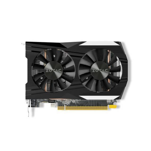 ZOTAC NVIDIA GeForce GTX 1050 Ti OC Edition 4GB GDDR5 DVI-HDMI-DisplayPort PCI-Express Video Card